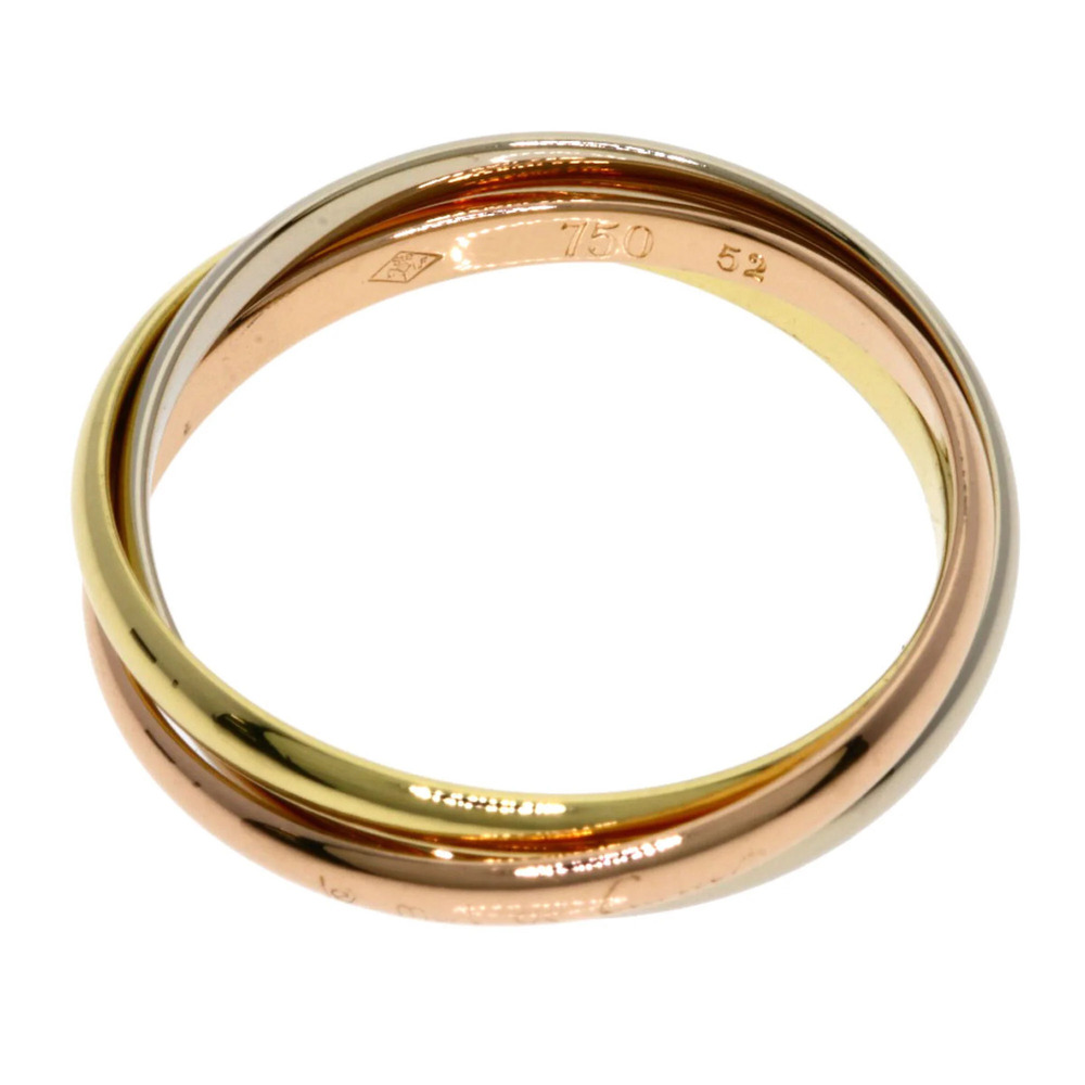 CARTIER 18k Gold Trinity Ring #52 - Picture 3 of 7